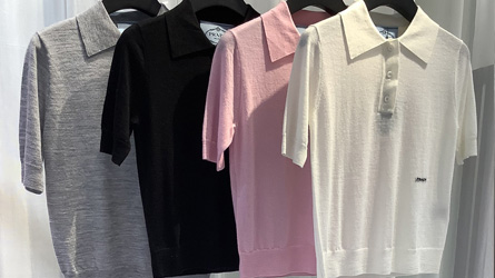 
				Prada - Polo sweater
				Clothes
